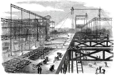 The Great Exhibition of 1851 - General View of the Works - (Looking East), 1850. Creator: Unknown