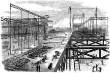 The Great Exhibition of 1851 - General View of the Works - (Looking East), 1850. Creator: Unknown