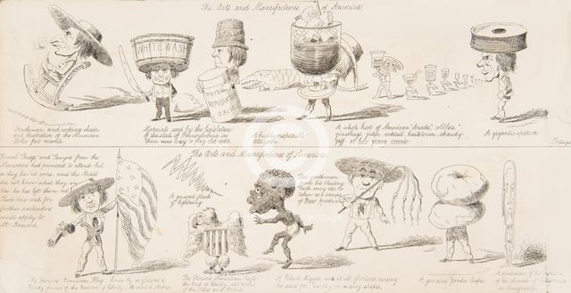 The Great Exhibition "Wot is to Be", Probable Results of The Industry of All Nations in Th..., 1850. Creator: George Augustus Sala.