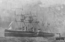 The Great Eastern 1860: The Vessel leaving Southampton on her First Voyage, June 17 (1901). Creator: Unknown