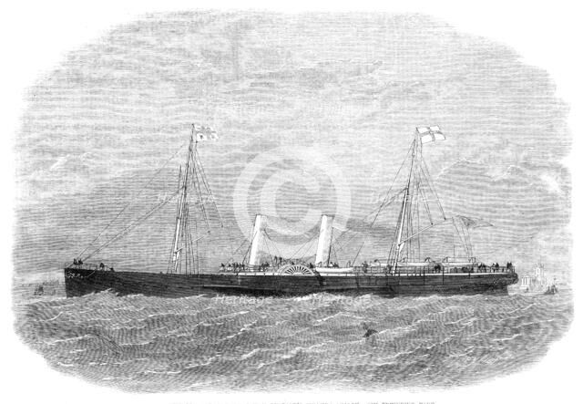 The Great Eastern Railway Company's steamer Avalon, 1864. Creator: Smyth.