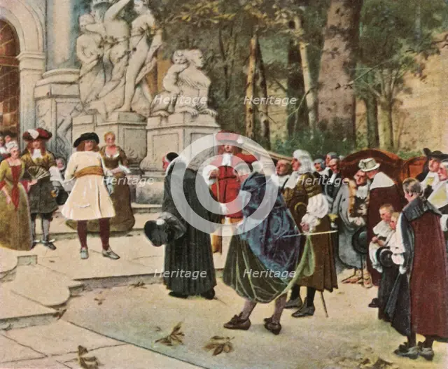 The Great Elector receives imigrants, (1936). Creator: Unknown.