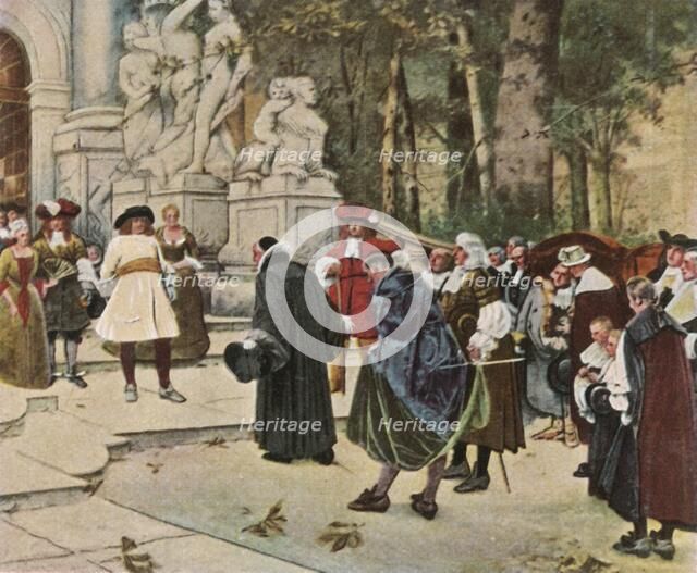 The Great Elector receives imigrants, (1936). Creator: Unknown.