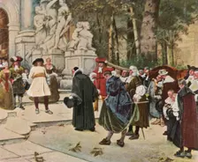 The Great Elector receives imigrants, (1936). Creator: Unknown