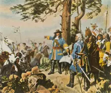 The Great Elector's commanders before the Battle of Fehrbellin, 28 June 1675, (1936). Creator: Unknown