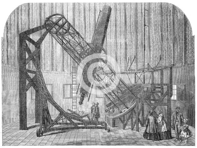The Great Equatorial of the Royal Observatory, Greenwich, 1861. Creator: Unknown.