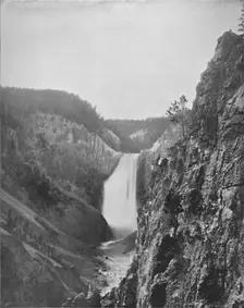 The Great Falls of the Yellowstone 19th century