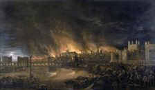 The Great Fire of London, 1666 (c1666)