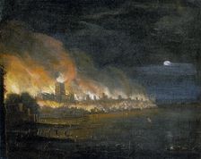 The Great Fire of London, 1666 (c1666)