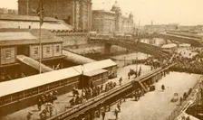 The Great Floating Landing-Stage at Liverpool c1930. Creator: Unknown