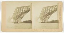 The Great Forth Bridge, Near Edinburgh, Scotland, 1891. Creator: BW Kilburn