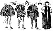 The Great Gallery of Costume: Varied Dresses Worn in the Days of Elizabeth c1934