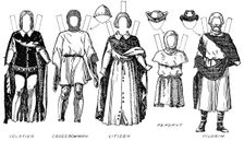 The Great Gallery of British Costume: Dress Worn In Edward The Third's Reign c1934