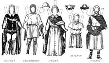 The Great Gallery of British Costume: Dress Worn In Edward The Third's Reign c1934