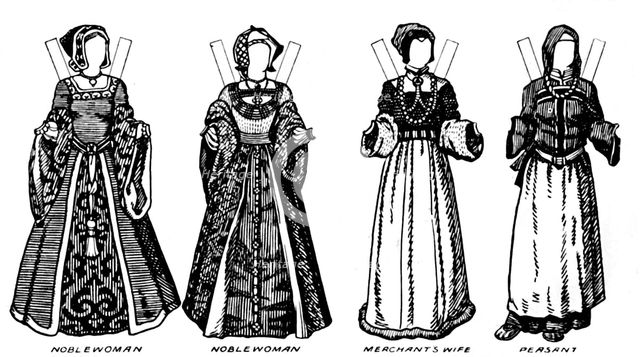 'The Great Gallery of British Costume: Dress Worn in Henry The Eighth's Time', c1934. Artist: Unknown.
