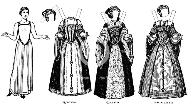 'The Great Gallery of British Costume: Dress Worn in Henry The Eighth's Time', c1934. Artist: Unknown.