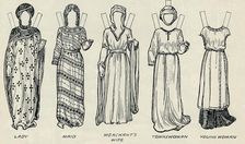 The Great Gallery of British Costume: Varied Dresses Worn in Norman Times c1934