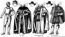 The Great Gallery of Historic Costume: Dresses Worn in James The First's Reign c1934