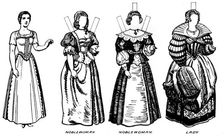The Great Gallery of Historic Costume: Dresses Worn in James The First's Reign c1934