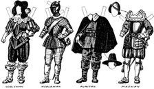 The Great Gallery of Historic Costume: Dresses Worn in James The First's Reign c1934