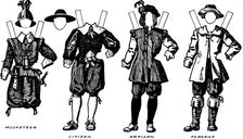 The Great Gallery of Historic Costume: Dress Worn in James The First's Reign c1934