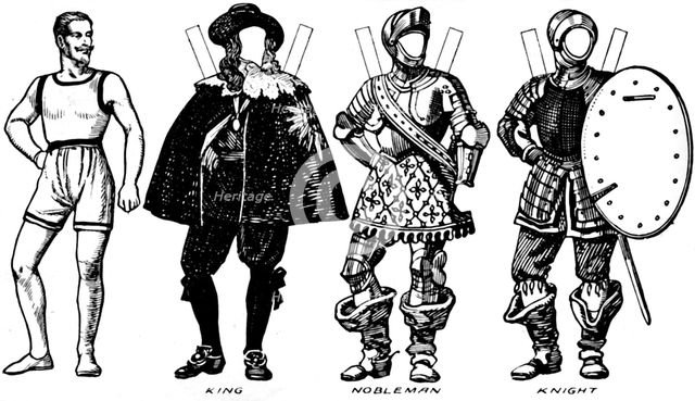 'The Great Gallery of Historic Costume: Some Dresses of Charles The First's Time, c1934. Artist: Unknown.
