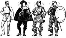 The Great Gallery of Historic Costume: Some Dresses of Charles The First's Time, c1934