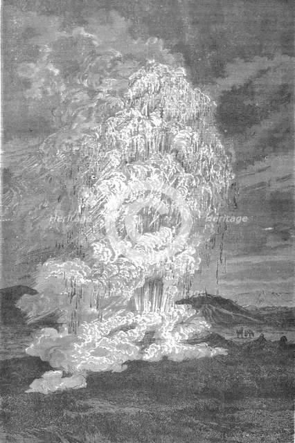 'The Great Geyser; An Icelanders Notes on Iceland', 1875. Creator: Unknown.