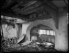 The Great Hall, 127 Oak Street, Norwich, Norfolk, 1942. Creator: George Bernard Mason