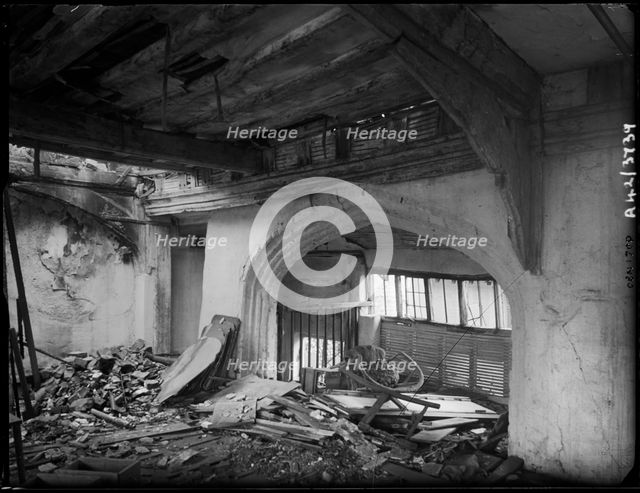 The Great Hall, 127 Oak Street, Norwich, Norfolk, 1942. Creator: George Bernard Mason.