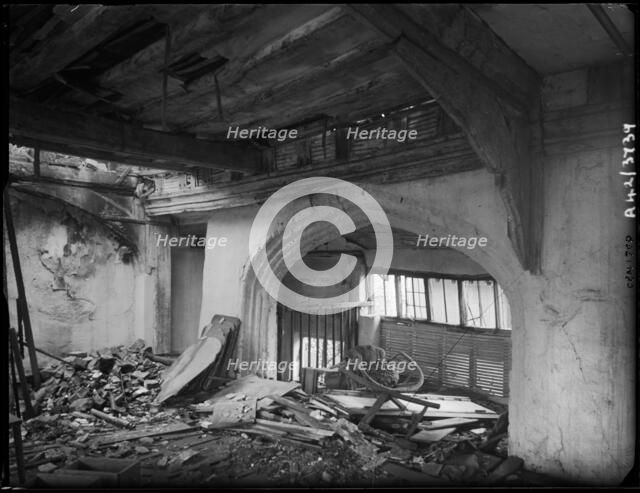 The Great Hall, 127 Oak Street, Norwich, Norfolk, 1942. Creator: George Bernard Mason.