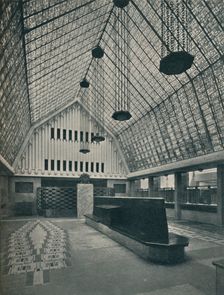 The Great Hall, Bank of Rotterdam, The Hague 1920. Artists: Unknown, Hermann Friedrich Mertens