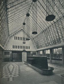 The Great Hall, Bank of Rotterdam, The Hague 1920. Artists: Unknown, Hermann Friedrich Mertens