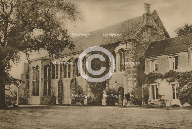 'The Great Hall Built By Edward IV For Eltham Palace', c1935. Creator: Robinson.