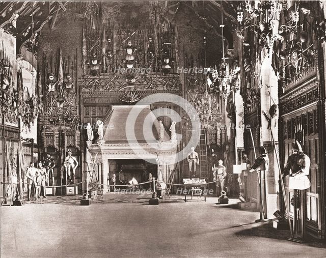 The Great Hall, Edinburgh Castle, Edinburgh, Scotland, 1894. Creator: Unknown.