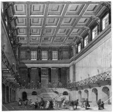 The Great Hall, Euston Square satation, 1849