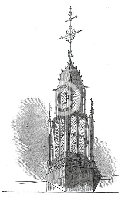 The Great Hall lantern of Lincoln's Inn New Buildings, 1845. Creator: Unknown.