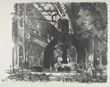 The Great Hammer, 1916. Creator: Joseph Pennell