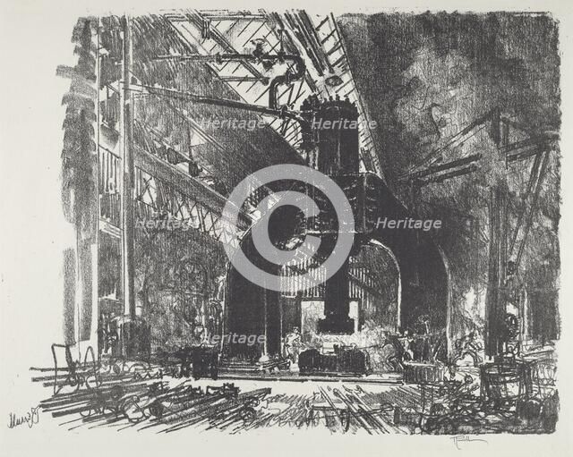 The Great Hammer, 1916. Creator: Joseph Pennell.