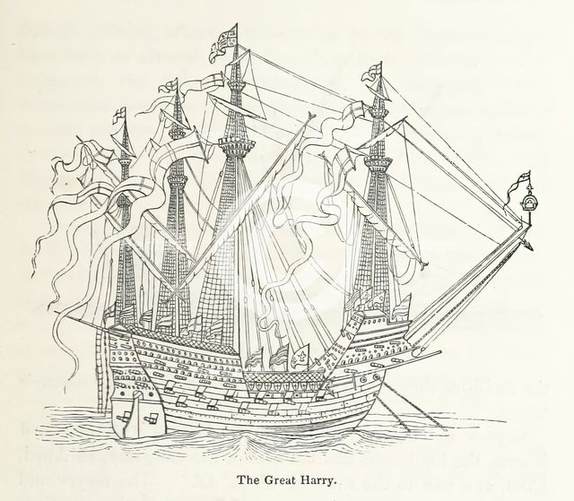 The Great Harry, 1856.  Creator: Unknown.