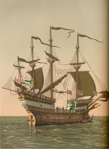 The Great Harry c1520, (1849). Creator: Kellerhoven