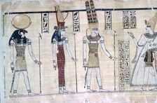 The Great Harris Papyrus, from Thebes, Egypt, reign of Ramesses IV, c1200 BC