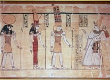 The Great Harris Papyrus, from Thebes, Egypt, reign of Ramesses IV, c1200 BC