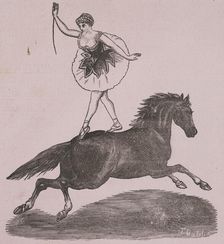 The Great International Cirque at the Theatre Royal, late 19th century. Creator: Unknown