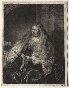 The Great Jewish Bride, 1634. Creator: Rembrandt van Rijn (Dutch, 1606-1669)