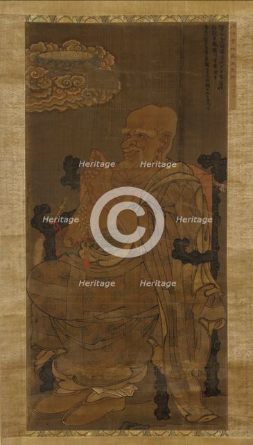 The Great Luohan, the Venerable Seventeenth, 1345. Creator: Unknown.