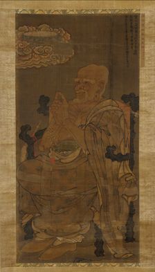 The Great Luohan, the Venerable Seventeenth, 1345. Creator: Unknown