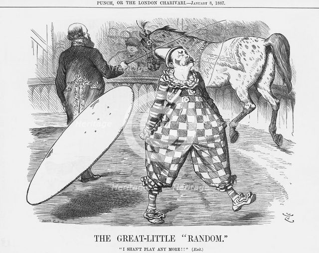 'The Great-Little "Random", 1887. Creator: Joseph Swain.