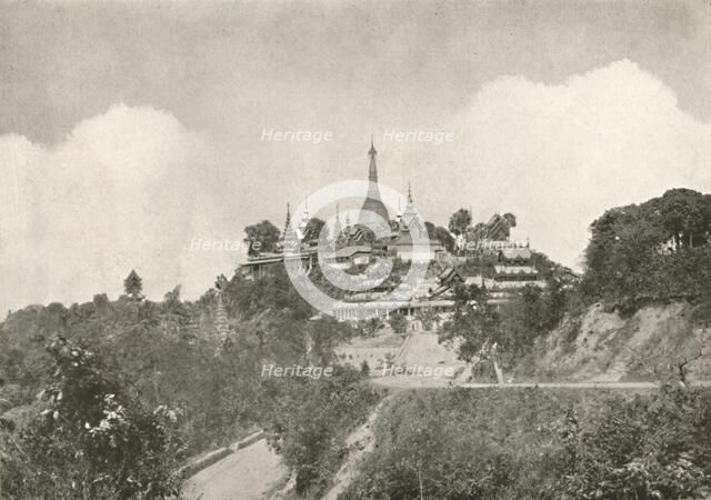 'The Great Pagoda, Moulmein', 1900. Creator: Unknown.