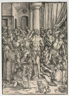 The Great Passion: The Flagellation. Creator: Albrecht Dürer (German, 1471-1528)